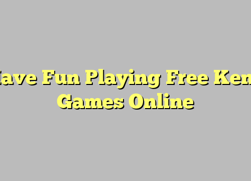 Have Fun Playing Free Keno Games Online